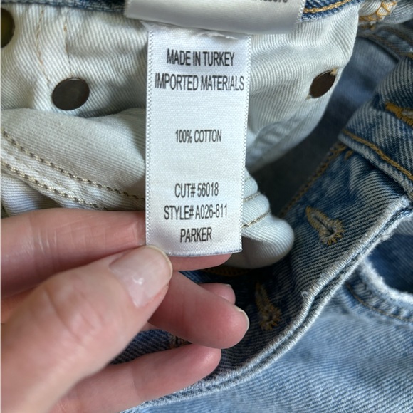 Agolde Parker Jean Shorts size 25 - Picture 3 of 11